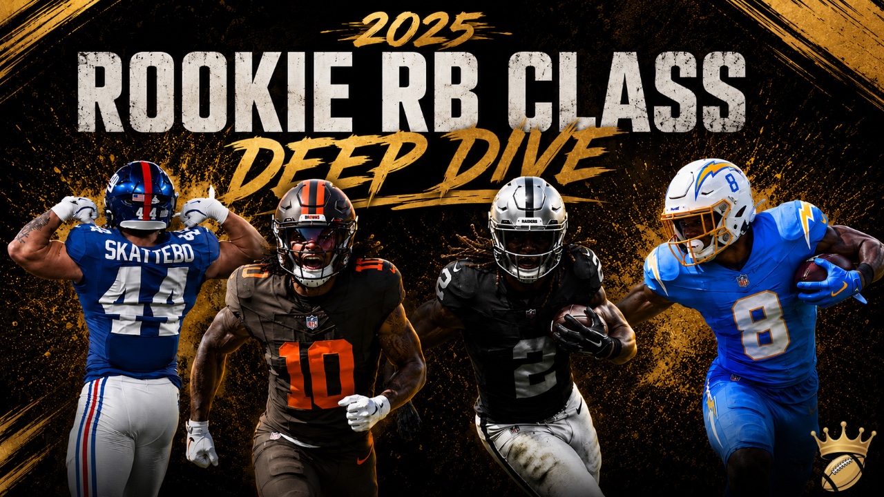 Receiving Floor: Why the 2025 RB Class Is Mispriced